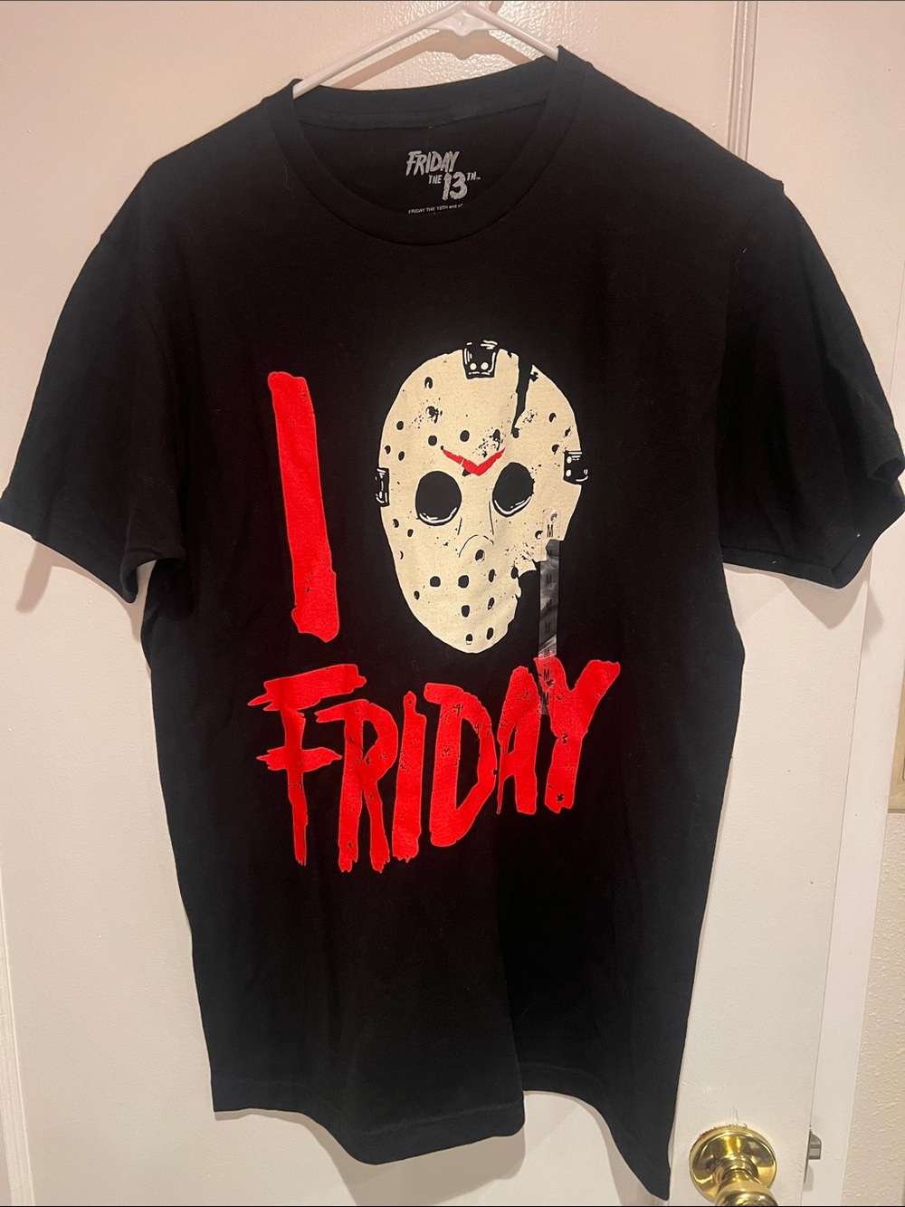 Black Graphic Jason Friday the 13th horror tshirt